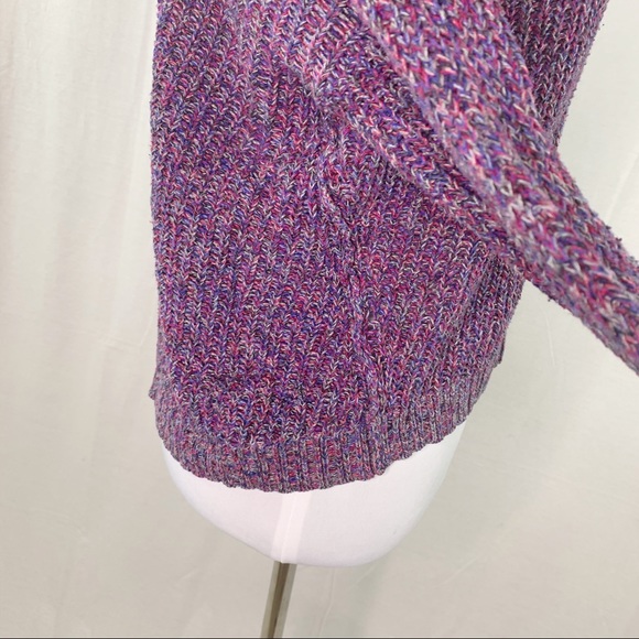 American Eagle purple and pink sweater - Picture 12 of 14